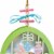 Gallerie II 5.9  Wooden  Easter Eggs and Bunny LED Shadow Box Ornament Battery Operated Perspective: top
