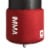 Everlast Omnistrike MMA 80 Pound Gym Boxing Punching Training Heavy Bag, Black Perspective: top