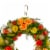 Northlight Shaved Wood Flowers with Moss and Twigs Spring Wreath - 12 Perspective: top