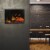 Northlight Orange LED Lighted Flickering Wine, Bread, and Candles Canvas Wall Art 15.75 x Perspective: top