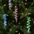 Northlight Sugar Coated Ribbon Candy Christmas Ornaments - 5.5 - 6 ct Perspective: top