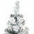 Northlight Pencil Flocked Pine Artificial Christmas Tree - 6' - Unlit Perspective: top