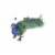 Northlight Peacock with Closed Tail Feathers - 19 - Green and Blue Perspective: top