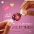 Lindt LINDOR Valentine's Day Strawberries and Cream White Chocolate Candy Truffles Mini Bag Perspective: top