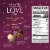 Lindt Valentine's Assorted Chocolate Gourmet Truffles Heart Gift Box Perspective: top