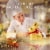 Lindt GOLD BUNNY Salted Caramel Milk Chocolate Easter Candy Hollow Bunny Perspective: top
