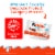 Kinder Chocolate, 20 Bars, Milk Chocolate Bar with Creamy Milky Filling, Individually Wrapped Candy Perspective: top
