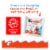 Kinder Chocolate Milk Chocolate Bars With Creamy Milky Filling Individually Wrapped Candy Perspective: top