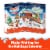 Kinder Chocolate Countdown Calendar Individually Wrapped Chocolate Candy Perspective: top