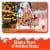 Kinder Holiday Advent Calendar Individually Wrapped Pieces Chocolatey Candy Perspective: top