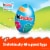 Kinder Easter Mini Eggs, Individually Wrapped Easter Chocolate Candy, 3 oz Perspective: top