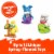 Kinder Joy Easter Eggs Cream and Chocolatey Wafers with Toy Inside Perspective: top