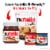 Nutella B-ready Hazelnut Spread With Cocoa Individually Wrapped Snack Bars Snack Bar Pack Perspective: top