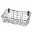 Spectrum Vintage Cabinet & Wall Mount Basket - Industrial Gray Perspective: top