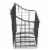 Spectrum Vintage Cabinet and Wall Mount Basket - Industrial Gray Perspective: top