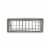 Spectrum Vintage Wall Mount Small Mail Bin - Gray Perspective: top