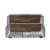 Spectrum Vintage Wall Mount Office File and Letter Holder - Gray/Wood Perspective: top