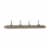 Spectrum 4-Hook Wall Mount Key Rack - Wood Perspective: top