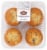 Bakery Fresh Goodness Blueberry Muffins Perspective: top