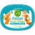 Simple Truth™ Dairy Free Sea Salt Caramel with Oat Milk Base Frozen Dessert Tub Perspective: top