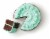 Bakery Fresh Goodness Double Layer Mint Chocolate Cake with Buttercreme Frosting Perspective: top