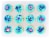 Bakery Fresh Goodness Patriotic White Cupcakes Perspective: top
