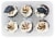 Bakery Fresh Goodness Graduation Day Chocolate Cupcakes Perspective: top