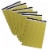 OfficeWorks Canry Legal Pad - 6 Pack - Yellow Perspective: top