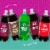 Big K® Fruit Punch Caffeine Free Soda Bottle Perspective: top