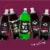 Big K® Cherry Cola Soda Bottle Perspective: top
