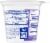 Kroger Carbmaster Blackberry Lowfat Yogurt Cup Perspective: top