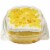 Bakery Fresh Yellow Cake with Lemon Drizzle and Vanilla Icing Square Perspective: top