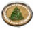 Kroger® Christmas Tree Colossal Chocolate Chip Cookie Perspective: top
