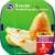 Kroger Home Sense Square BPA-Free Plastic Snap Seal Food Storage Container - 5 pack Perspective: top