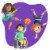 Dove Kids Care Berry Smoothie Foaming Body Wash Perspective: top