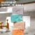 Dove Men+Care Cleansing Bar Soap Eucalyptus + Cedar Oil Plant Based Cleanser Perspective: top