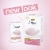 Dove Pink Gentle Moisturizing Cream Beauty Bar Soap Perspective: top