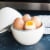 Nordic Ware Microwave Safe Egg Boiler - White Perspective: top