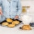 Nordic Ware Better Batter Bowl - White Perspective: top