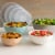 Nordic Ware 8 Piece Covered Bowl Set Perspective: top