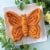 Nordic Ware Butterfly Cake Pan - Blue Perspective: top