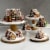 Nordic Ware Aluminum Cozy Village Baking Pan - Silver Perspective: top