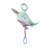 Manhattan Toy Under the Sea Narwhal Baby Teether & Travel Pull Toy Perspective: top