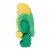 LEGO Minifigure Corn Cob Guy 9.5 Inch Plush Character Perspective: top