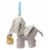Manhattan Toy Fairytale Elephant Plush Baby Travel Toy Perspective: top