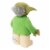 LEGO Star Wars Yoda Holiday Plush Toy Perspective: top