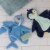 Manhattan Toy Walter Walrus Scrub-a-Dubbie Bathtime Puppet Washcloth Perspective: top