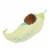 Manhattan Toy Snuggle Pod Sweet Pea Brown First Baby Doll with Cozy Sleep Sack Perspective: top