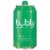 Bubly™ Lime Flavored Sparkling Water Cans Perspective: top