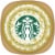 Starbucks Frappuccino Toasted White Chocolate with Cold Brew Iced Coffee Drink Perspective: top